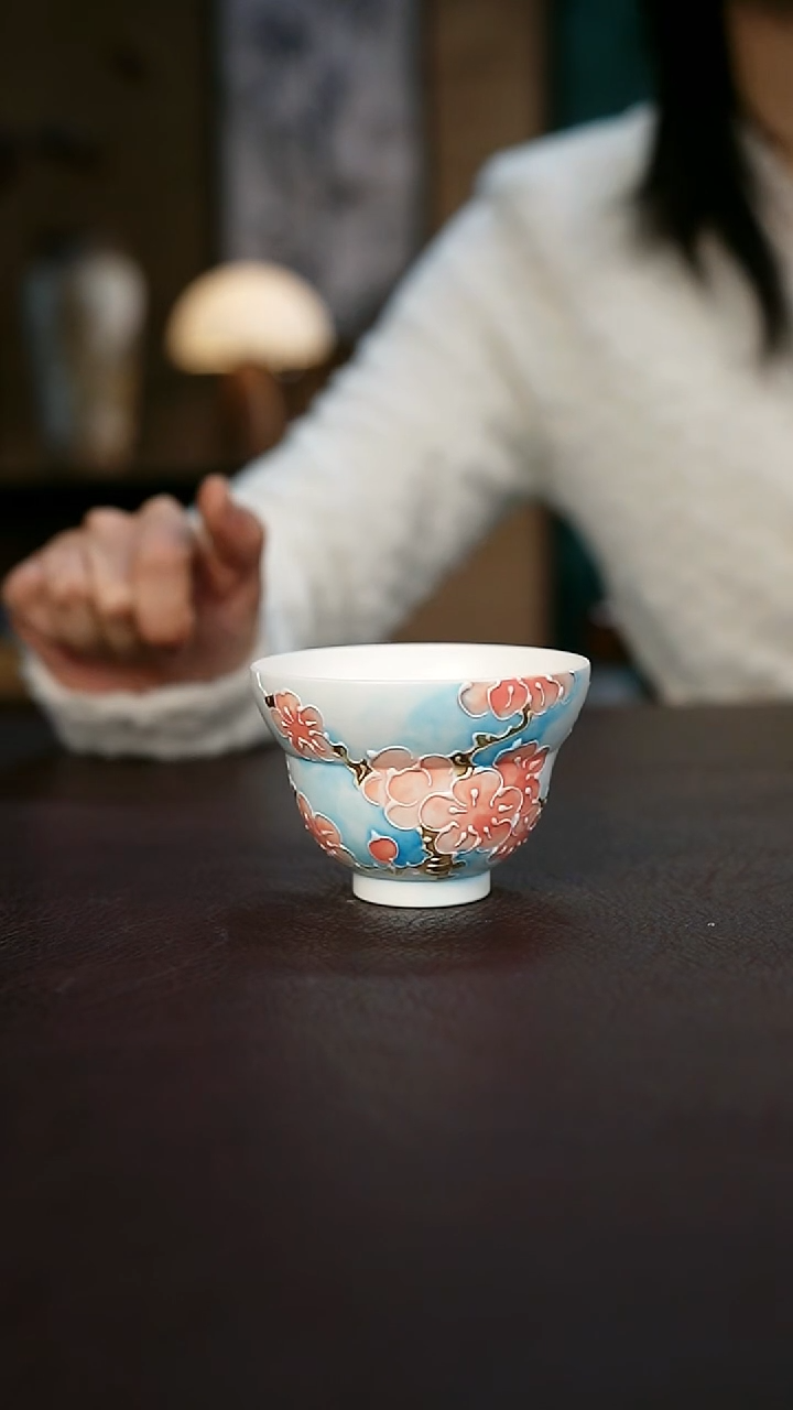 【闪购商品】景德镇陶瓷杯碗柴烧多人