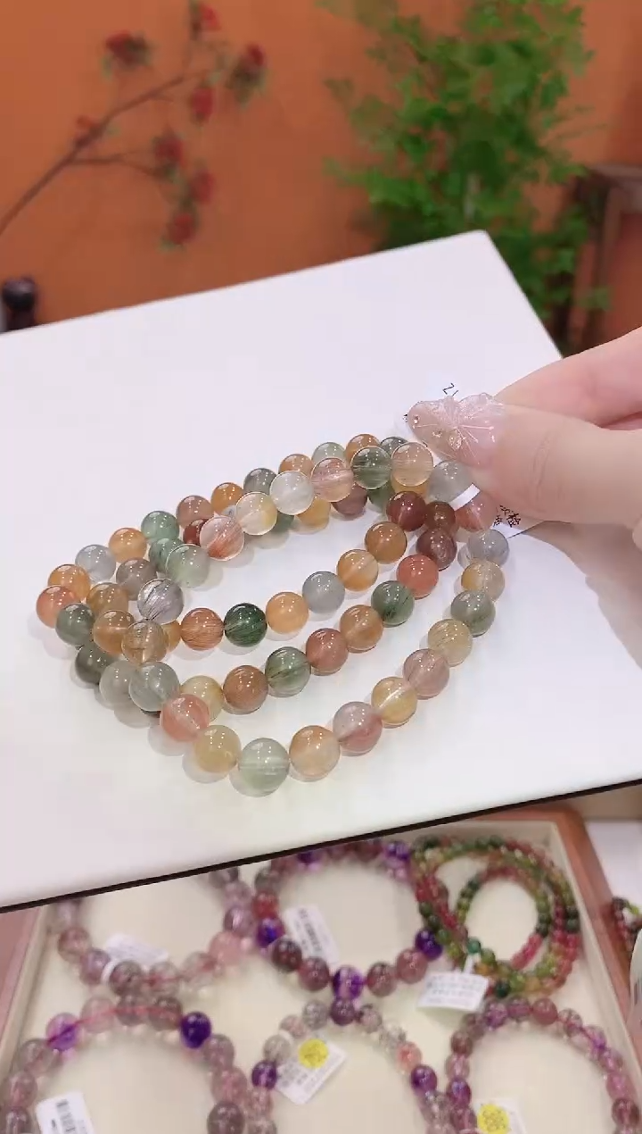 【闪购商品】水晶手链未镶嵌水晶手链8*多样性发货一件