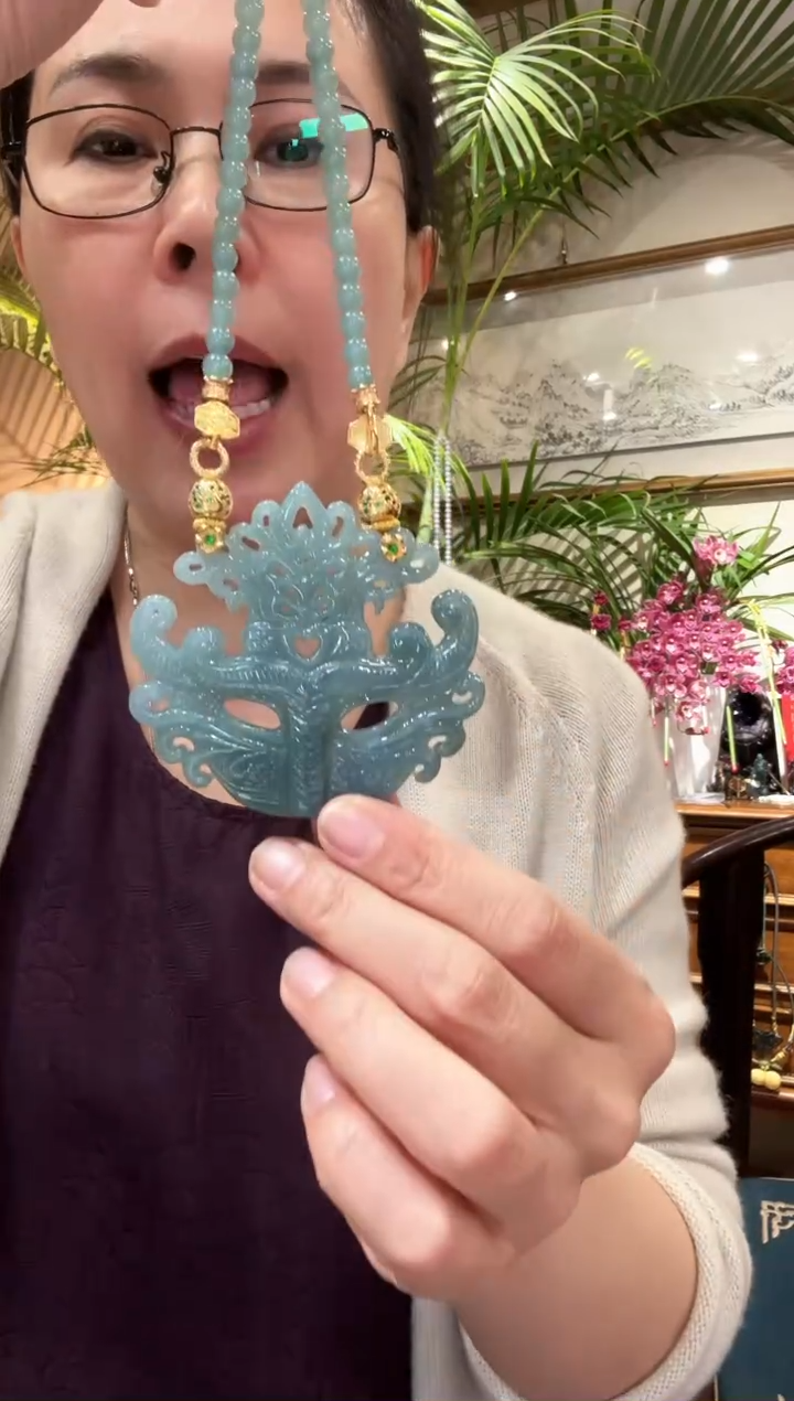 【闪购商品】翡翠颈饰未镶嵌国风