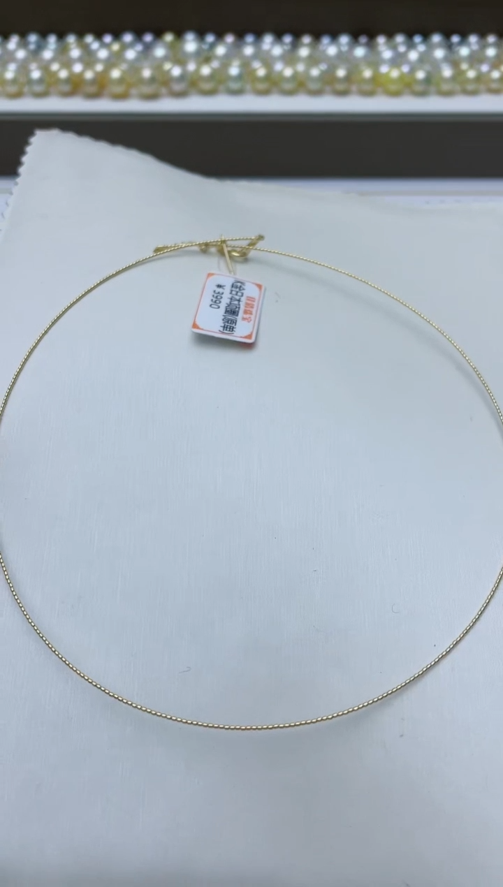【闪购商品】海水珍珠颈饰18K金镶嵌A15