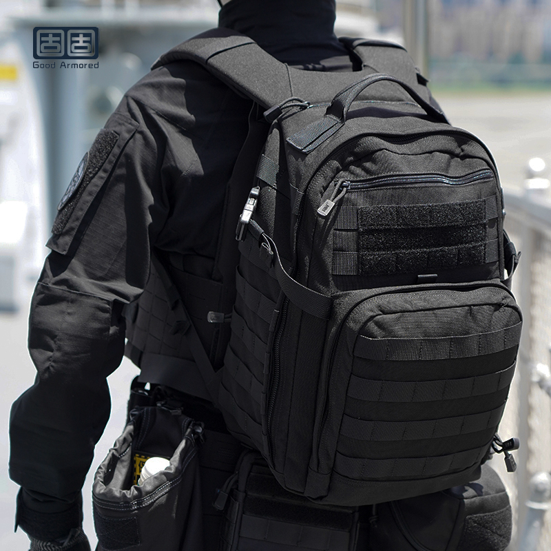  12小时户外战术背包防水双肩包快速多功能登山运动训练24L