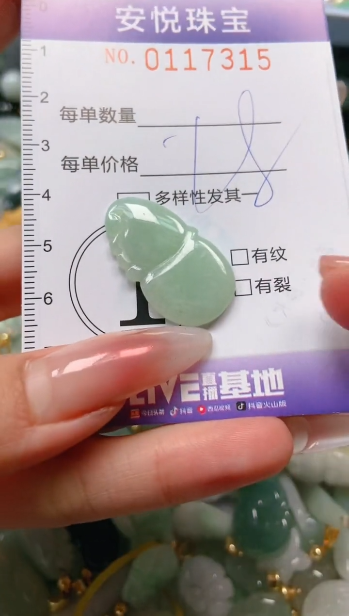 【闪购商品】翡翠颈饰未镶嵌闪购0117315