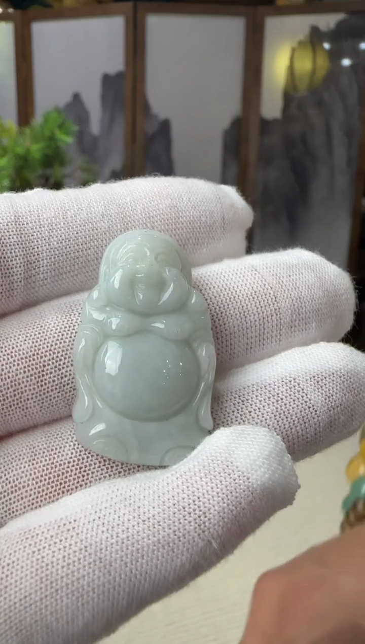 未镶嵌挂件翡翠手串