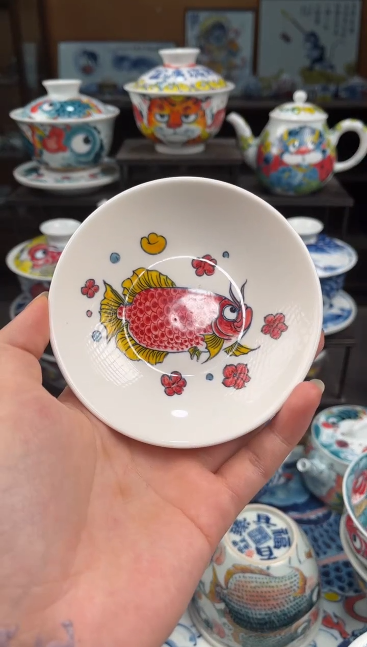 拙明院（宠粉价格）三个龙鱼味碟