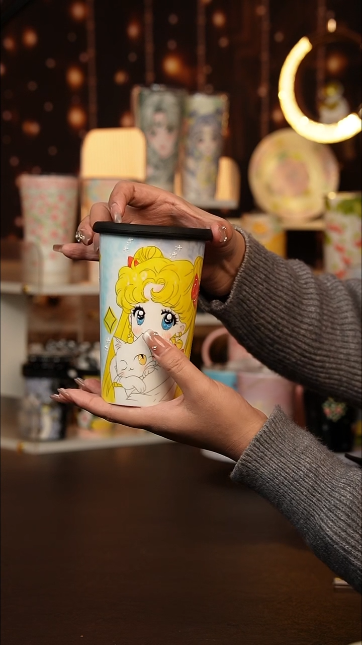 (玉泥）景德镇手工手绘文创陶瓷杯