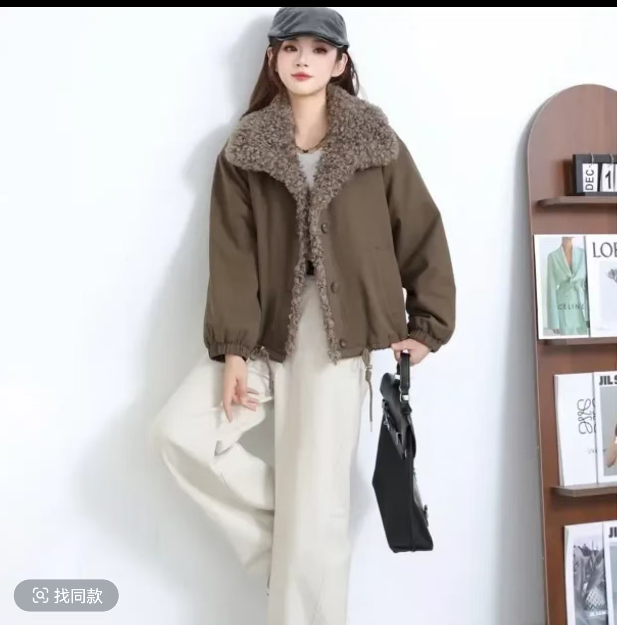 8865#衣长58左右）2025新款冬季加绒加厚外套爆款冬上衣