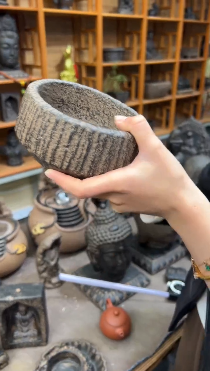 陶土【火山泥】小石钵