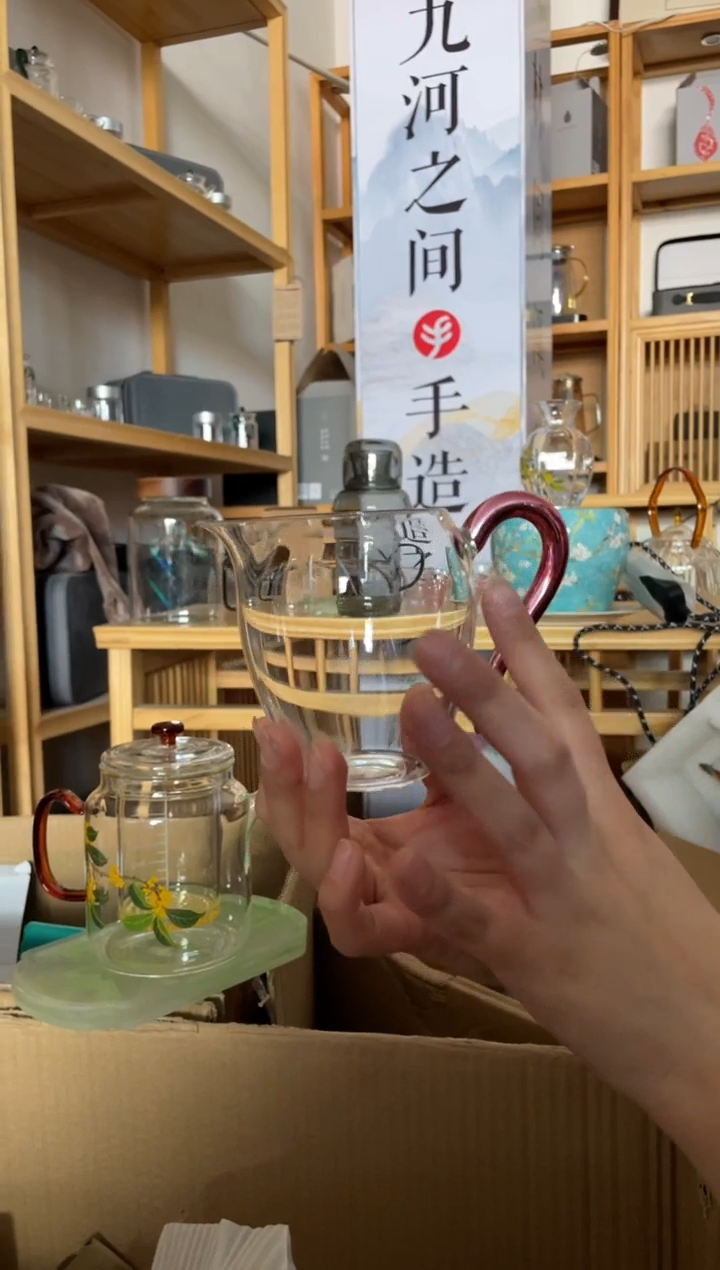 手工艺品玻璃粉把公杯啊啊啊