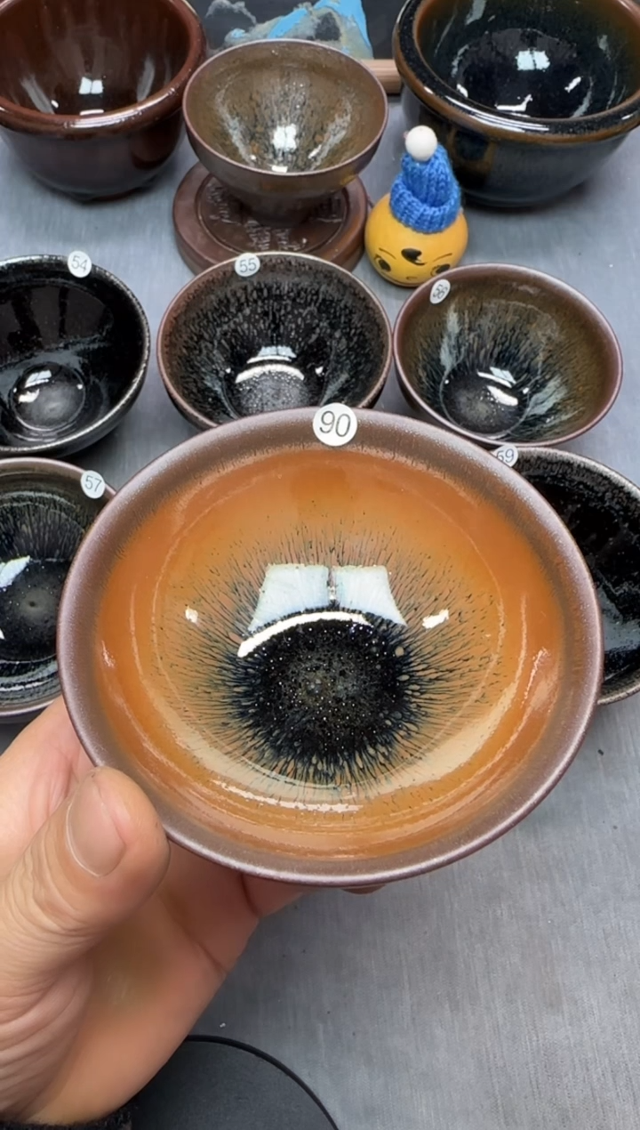 茶盏?***∞印春堂柴烧建盏