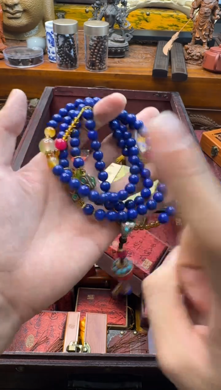 瓷片主播精选精品链接——————青金石108