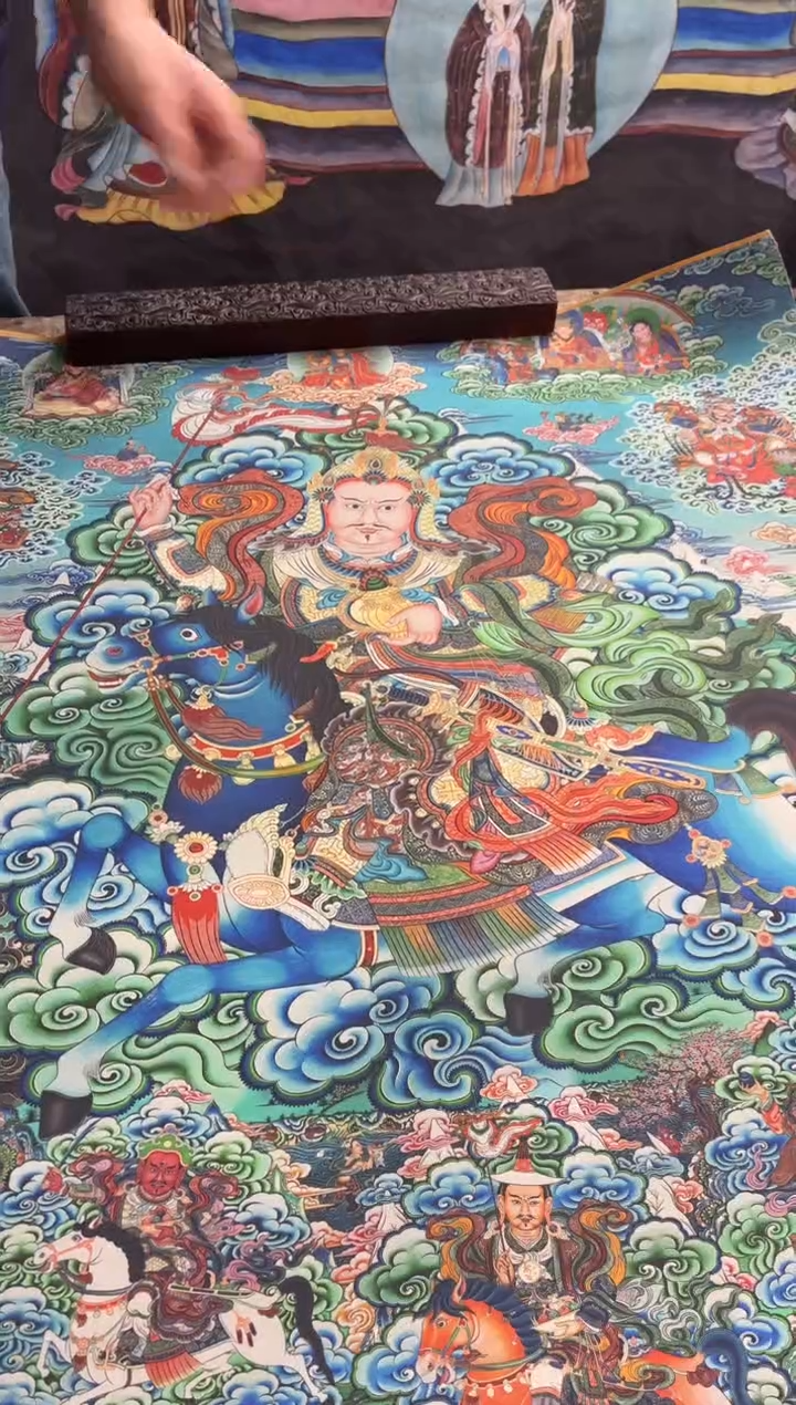装裱画澄空梵像高端精选链接AA03