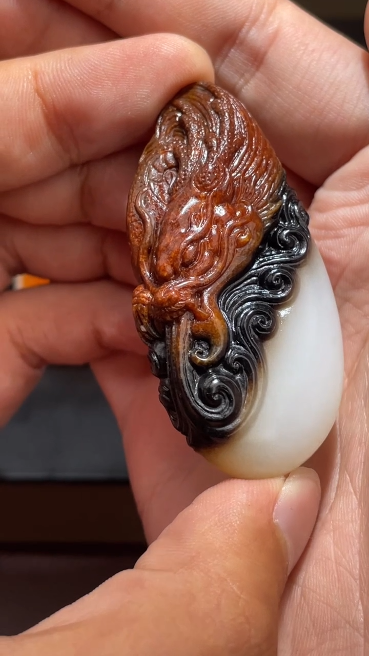 和田玉未镶嵌颈饰4.17HS多样性拍一发一26