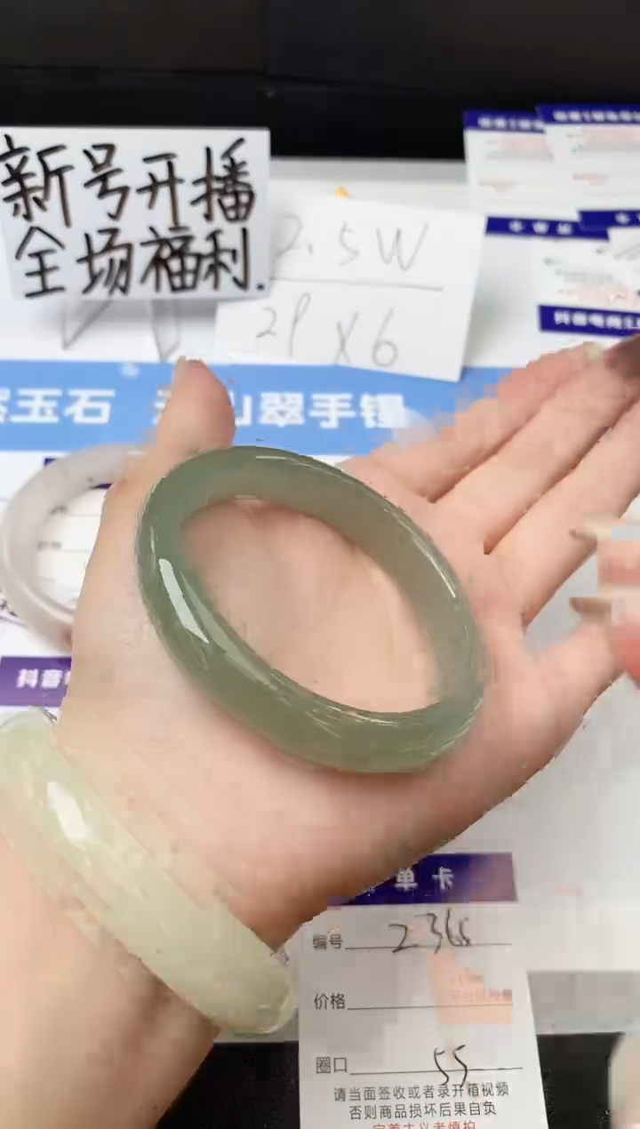 【闪购商品】石英质玉手镯未镶嵌z365-DC