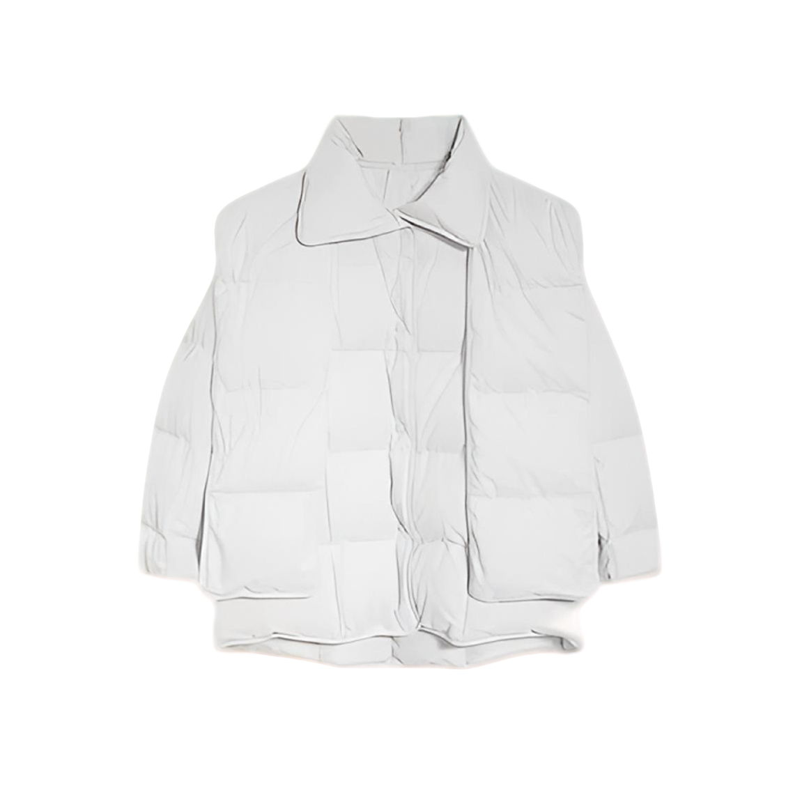 【茉舍】YEARLY PLAN浅灰色立领翻领羽绒服P5DEIN3395-4800