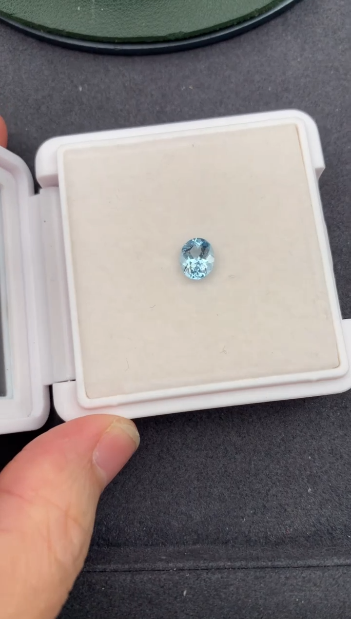 裸石海蓝宝石1ct 海蓝宝石 定制 BH