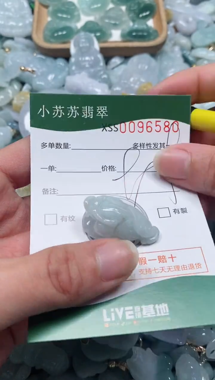 【闪购商品】翡翠颈饰未镶嵌闪购商品0096580