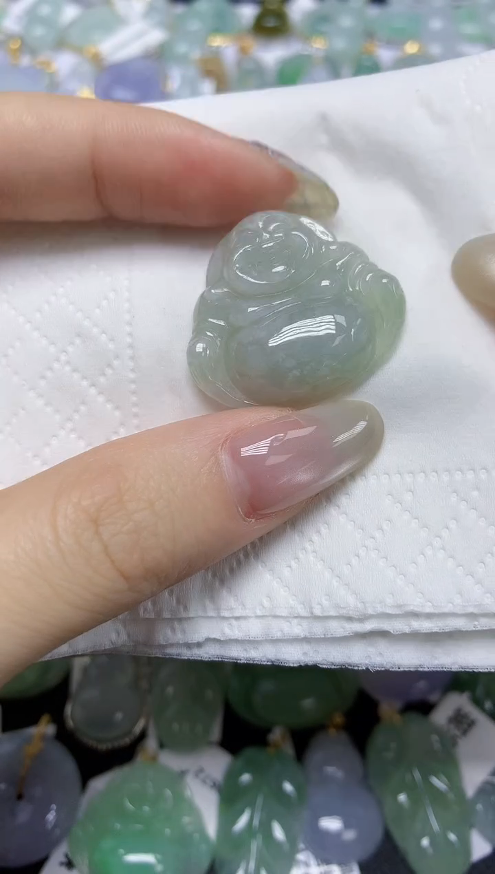 【闪购商品】翡翠未镶嵌颈饰天然缅甸翡翠A货