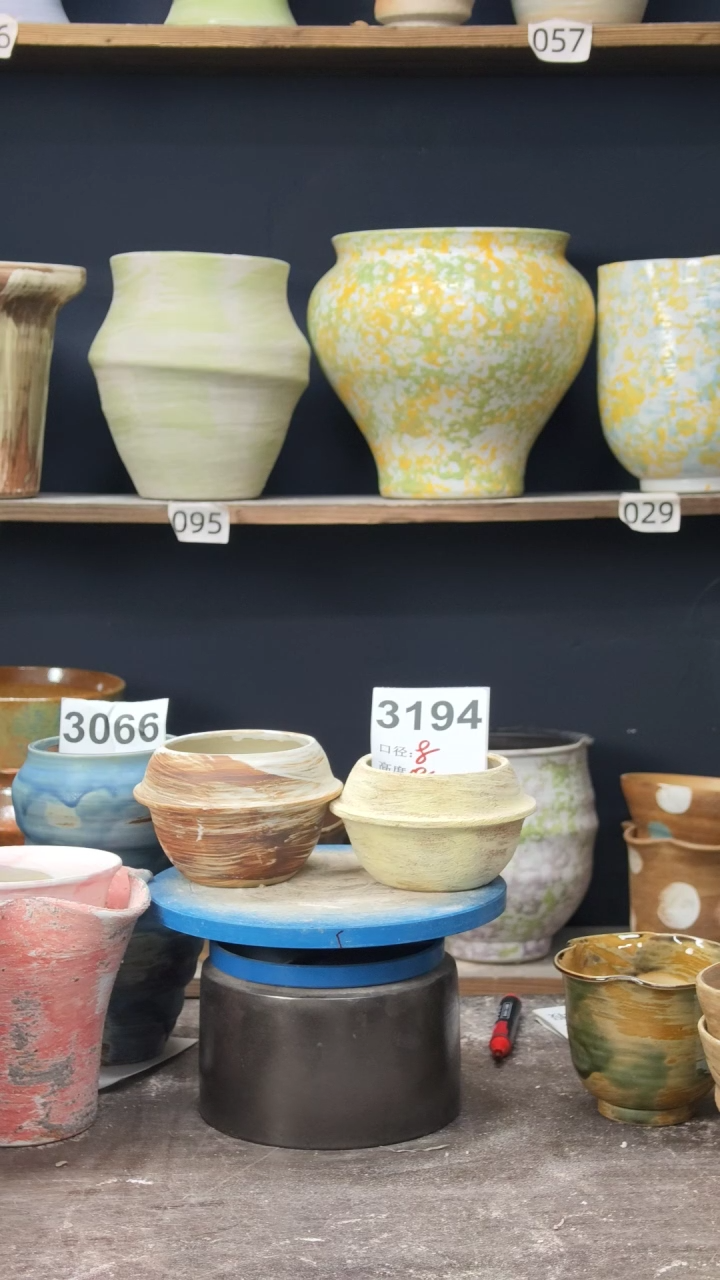 景德镇花盆默认微瑕3196