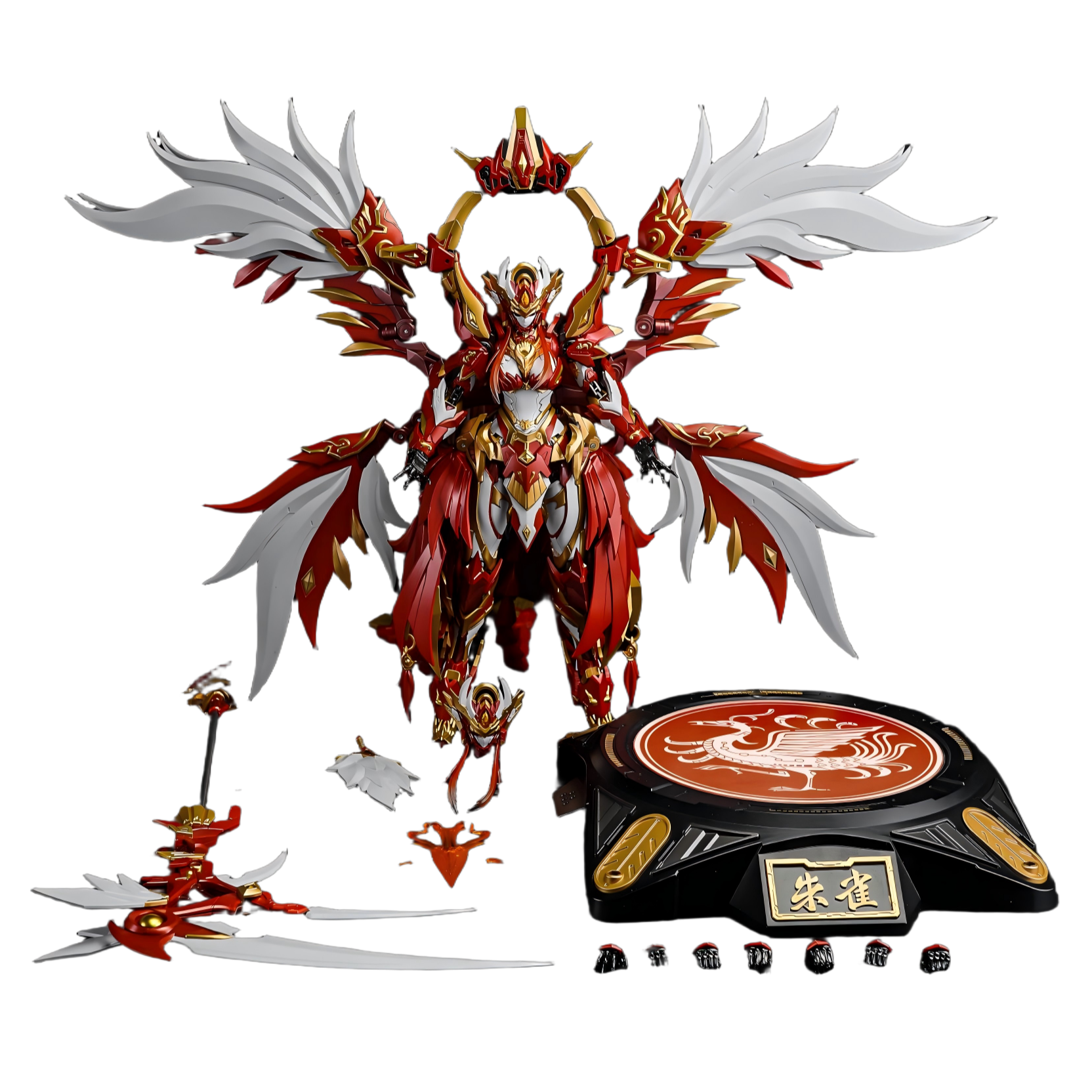 【花花专属预售】藏道模型 四圣兽 朱雀再版 成品模型