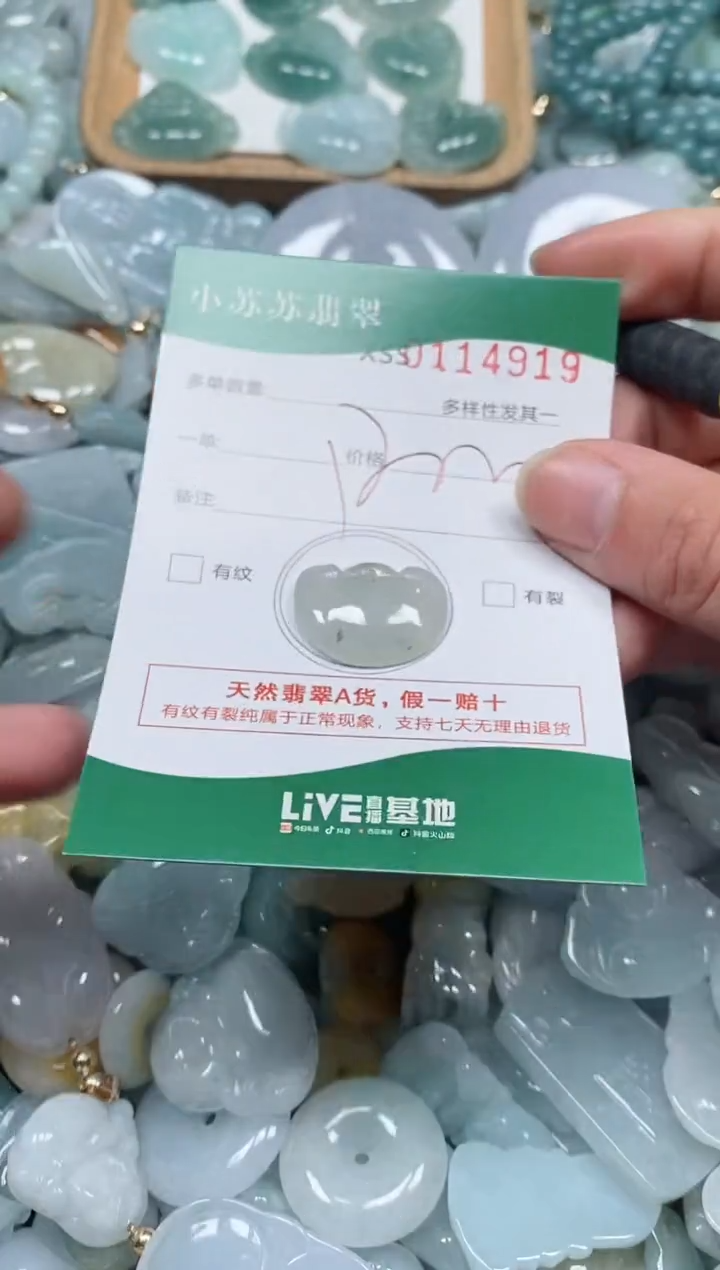 【闪购商品】翡翠颈饰未镶嵌闪购商品0114919