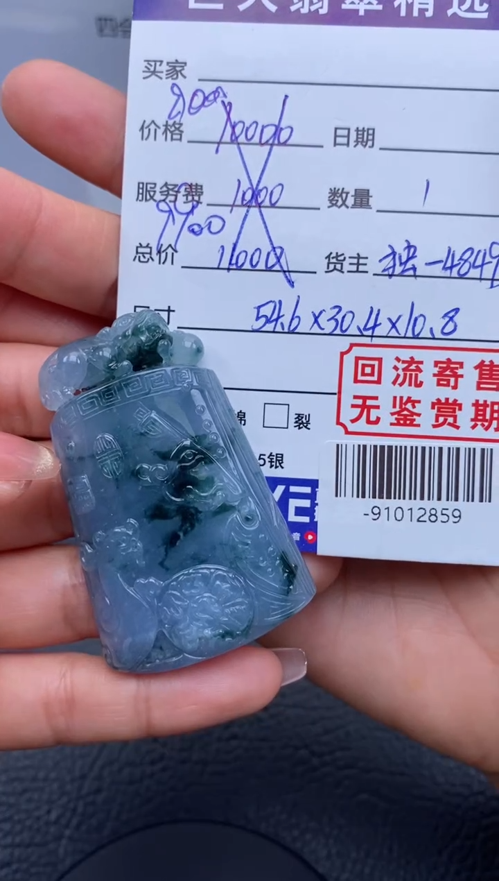 【闪购商品】翡翠颈饰未镶嵌多人-91012859