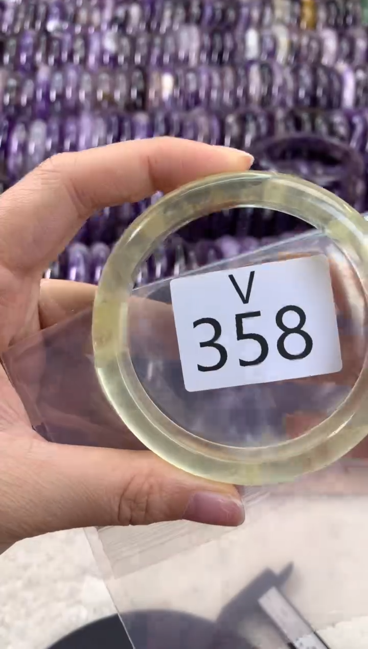 【闪购商品】水晶水晶手镯V未镶嵌358-60