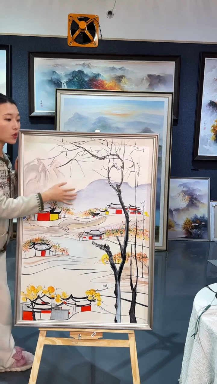 【闪购商品】油画22号 70*100 简约-手绘油画