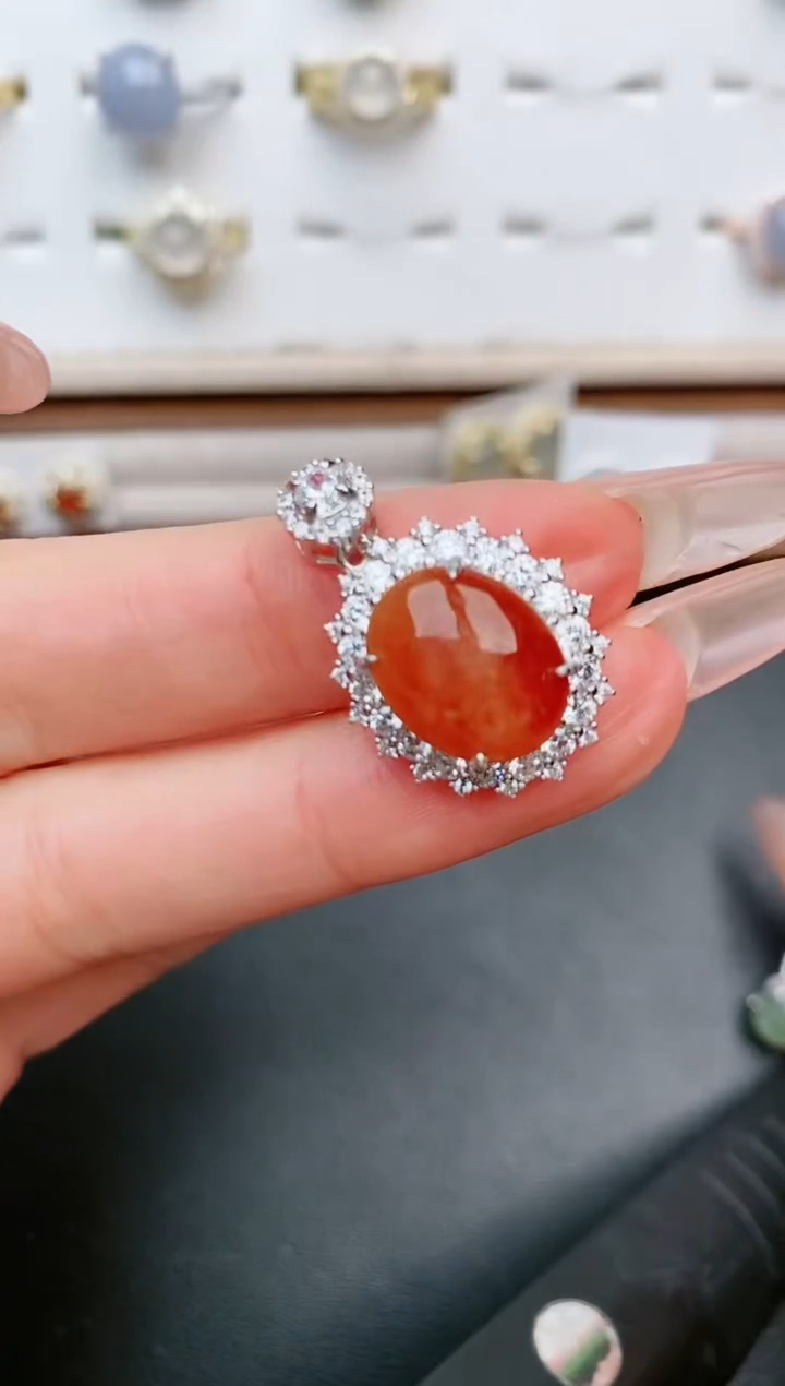 【闪购商品】翡翠戒指银S925镶嵌....