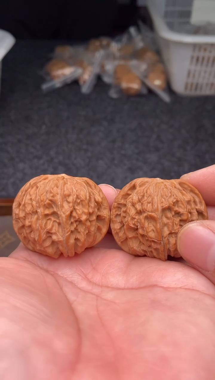 把件文玩核桃b107号41尺磨盘