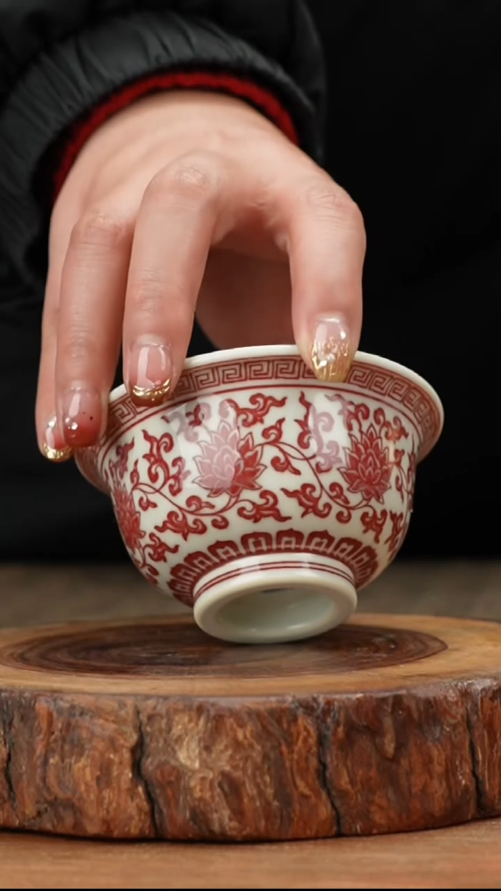 【闪购商品】【闪购商品】手工手绘正绎堂压手杯