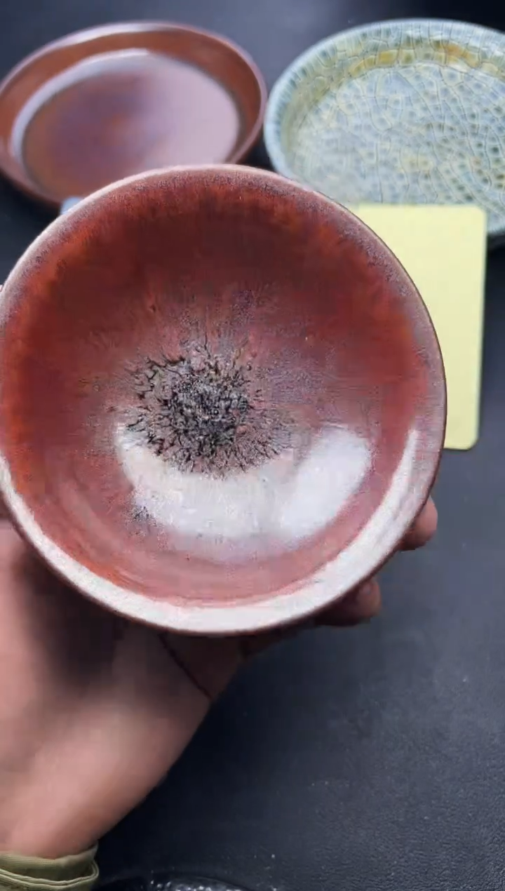 【闪购商品】茶盏177叶紫建盏叶紫