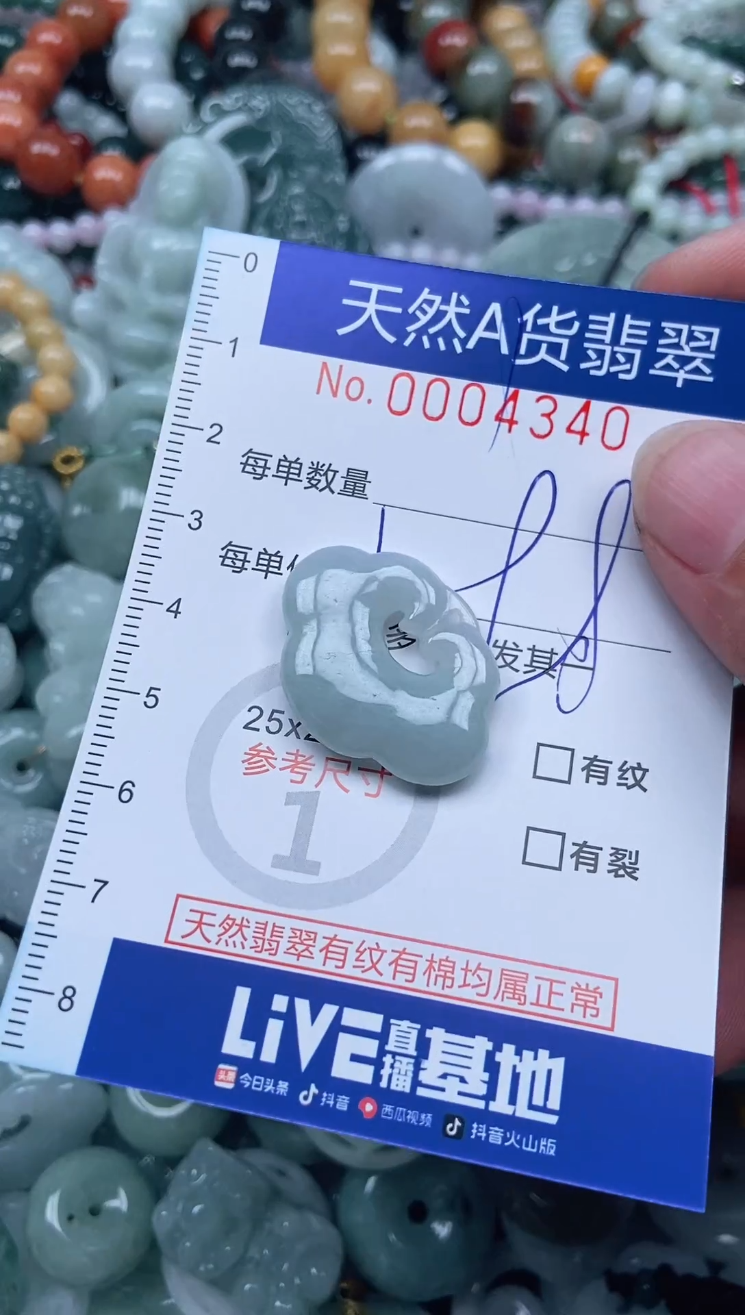 颈饰未镶嵌翡翠翡翠
