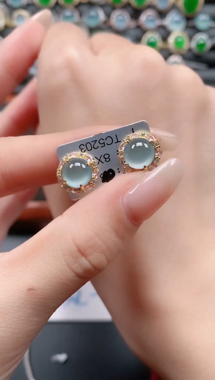 银S925镶嵌戒指翡翠1111