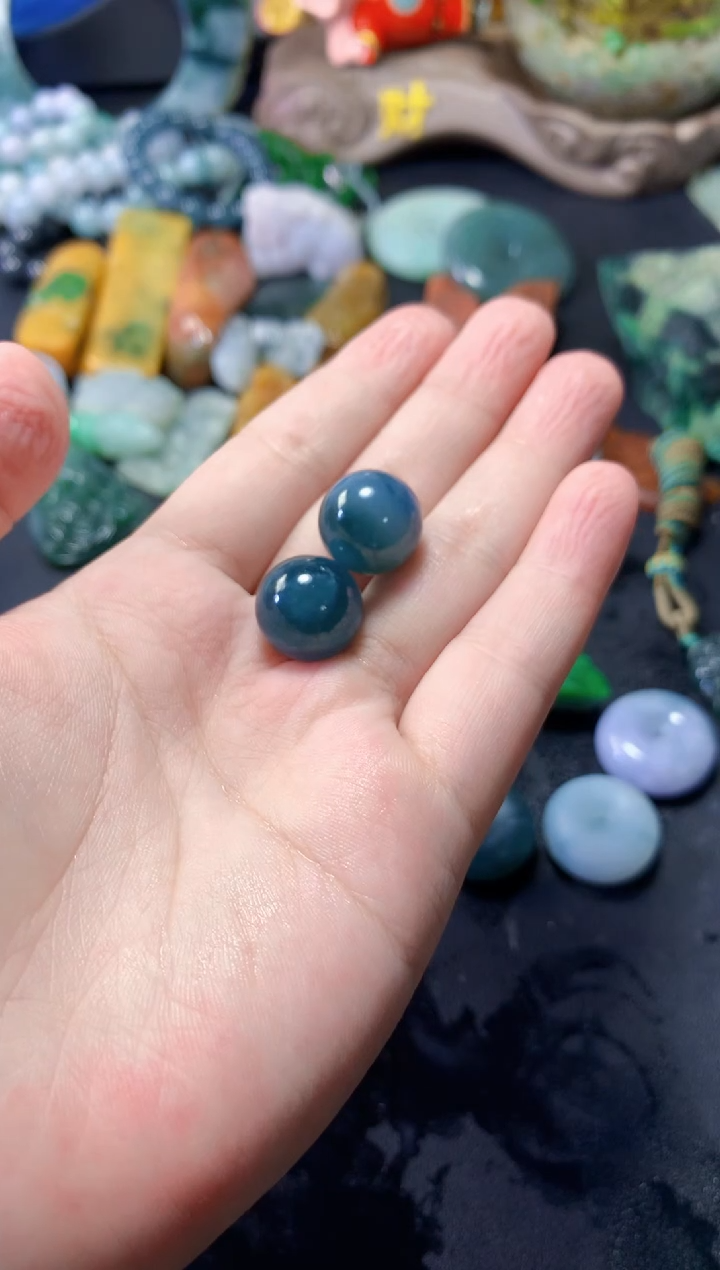 翡翠未镶嵌颈饰058天然翡翠