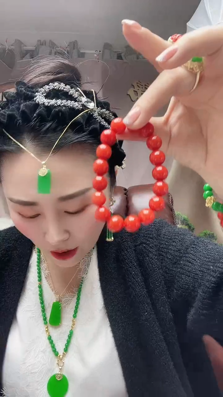 【闪购商品】翡翠手链未镶嵌A85号