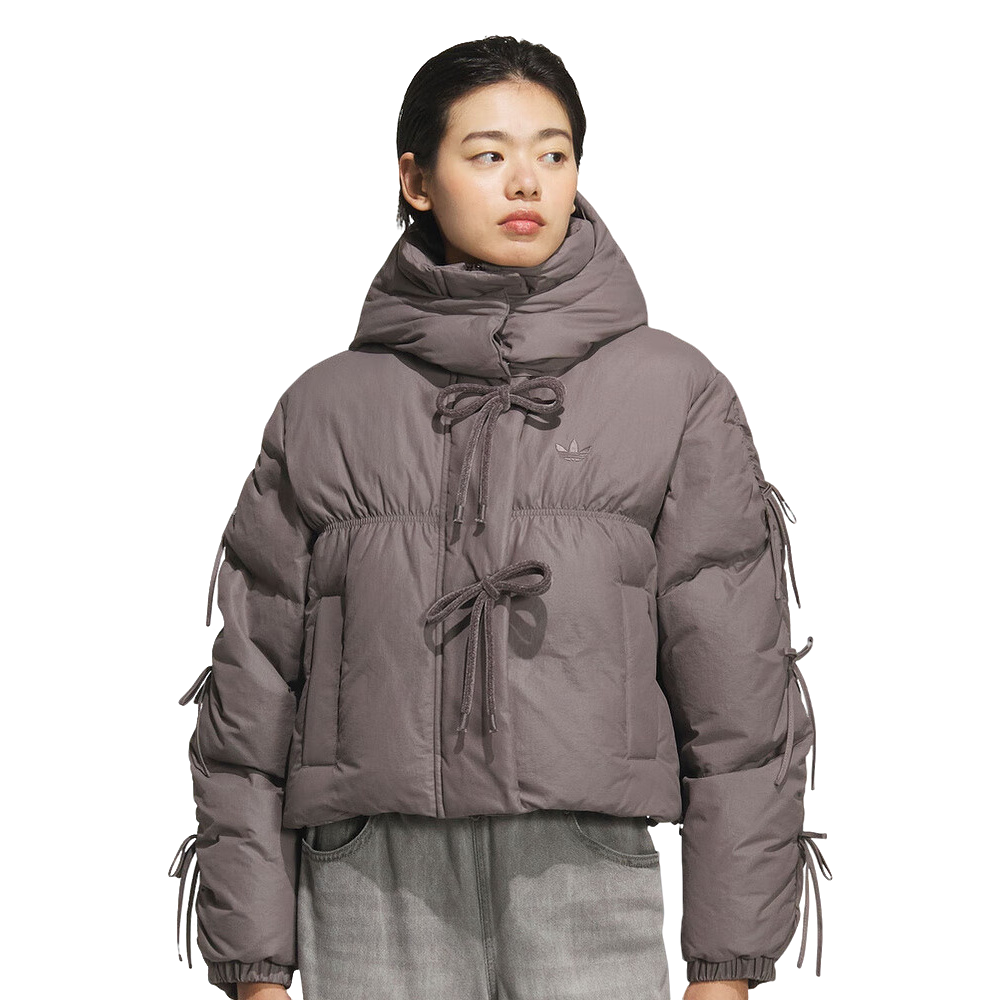 adidas/阿迪达斯女子户外运动休闲短款羽绒服 KC2609