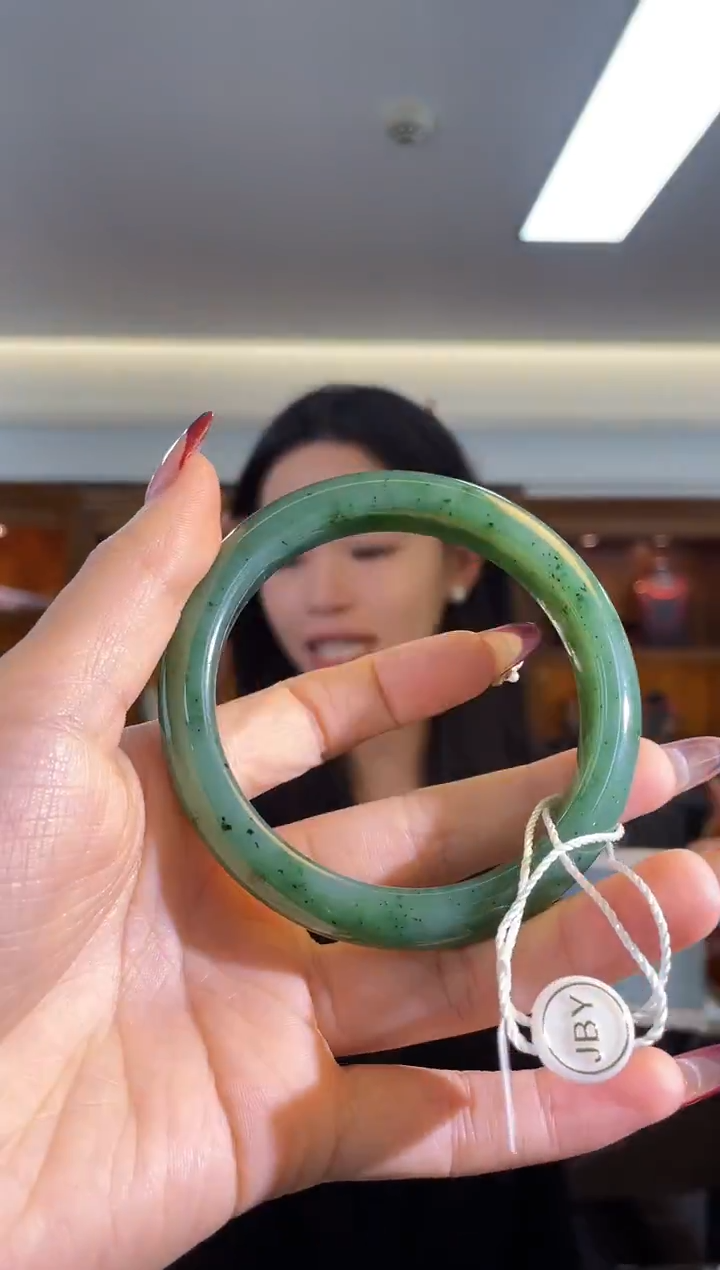 未镶嵌手镯和田玉（多样性发一件）*圈口62-条宽13