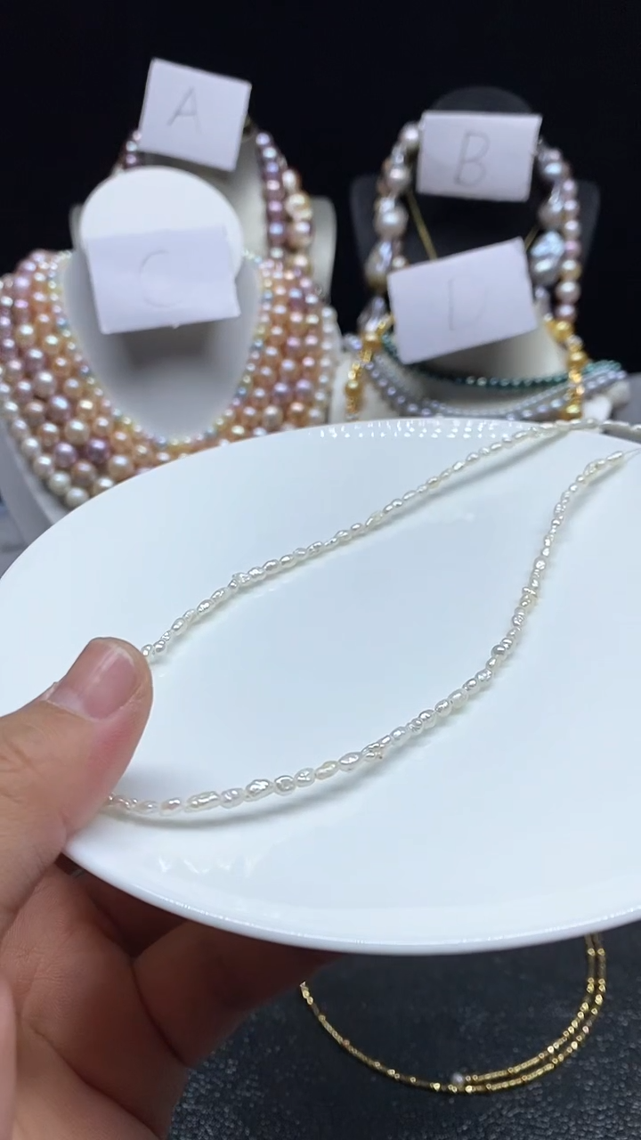 【闪购商品】淡水珍珠颈饰未镶嵌多人