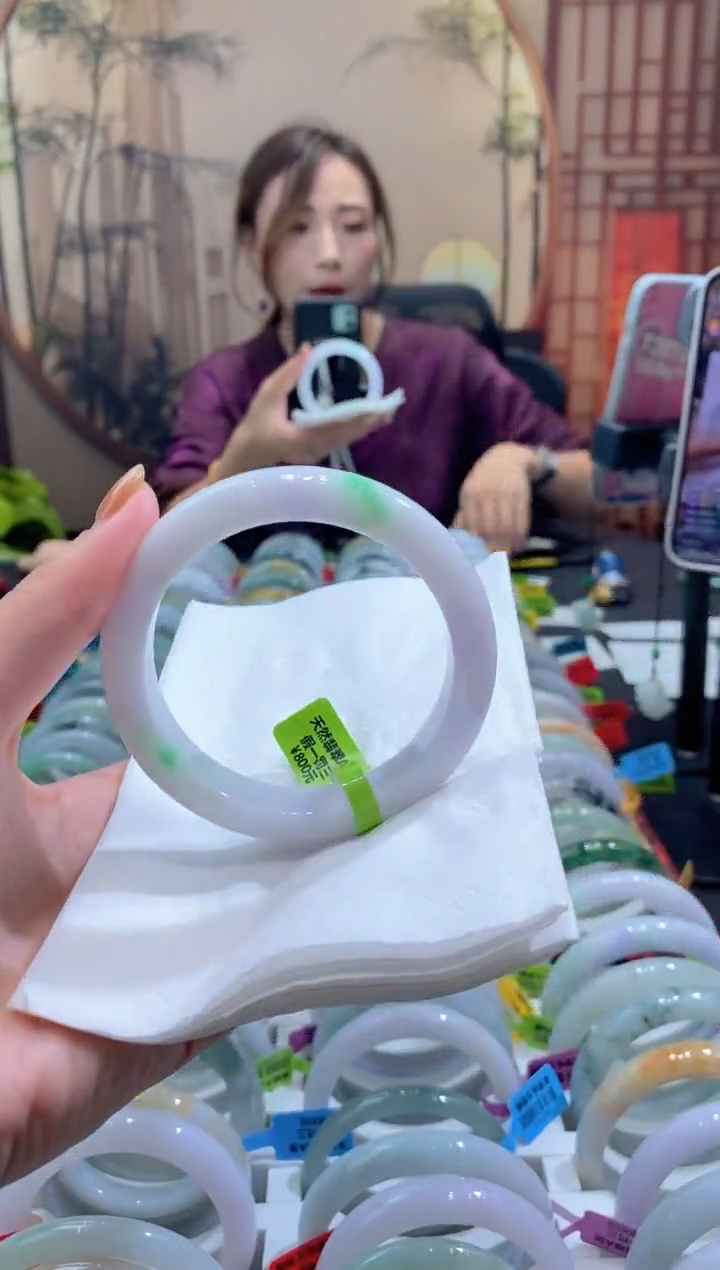 未镶嵌手镯翡翠00073735