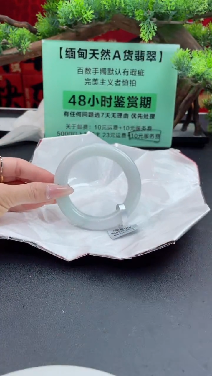 【闪购商品】翡翠手镯未镶嵌翡翠手镯（微瑕）3