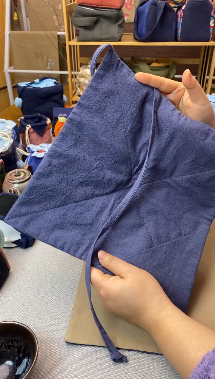 盖碗包布 茶道零配