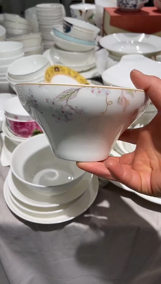 骨瓷隆达骨瓷6英寸碗2只