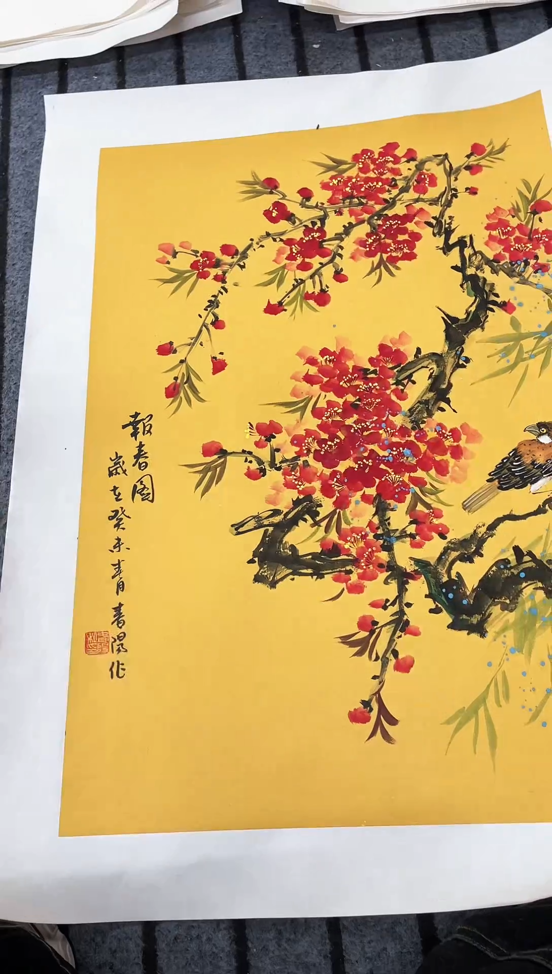 精品国画花鸟作品