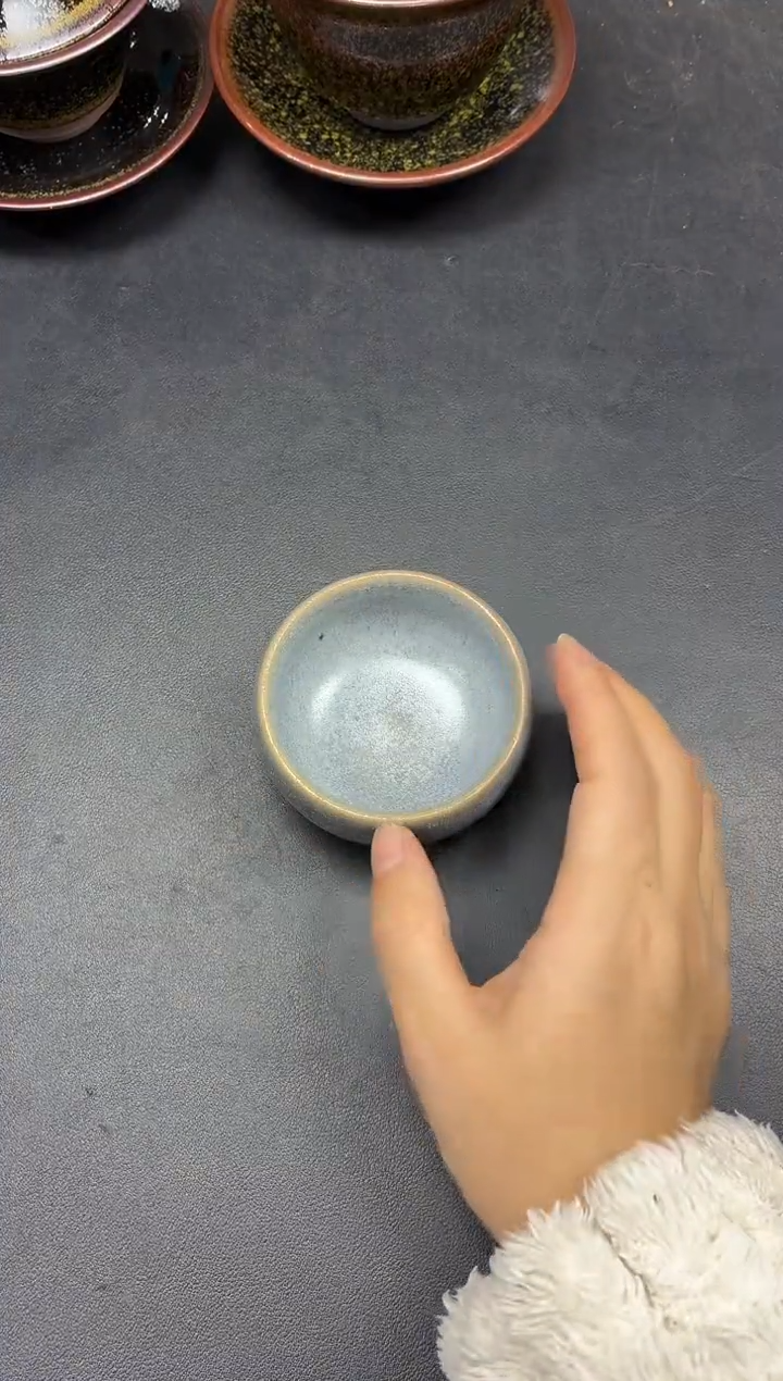 茶盏90微瑕                 