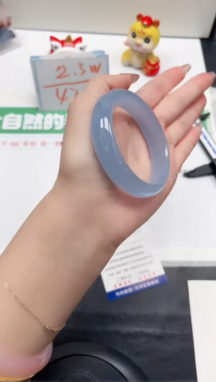 【闪购商品】石英质玉手镯未镶嵌208-54.8