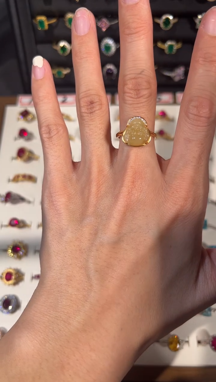 【闪购商品】和田玉戒指未镶嵌1856153