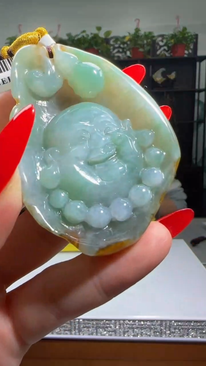 【闪购商品】翡翠颈饰未镶嵌天然翡翠A货吊坠