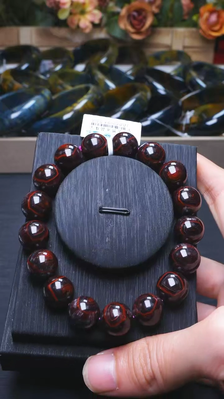 【闪购商品】水晶L013极光八卦眼单圈13mm未镶嵌多样性发其一