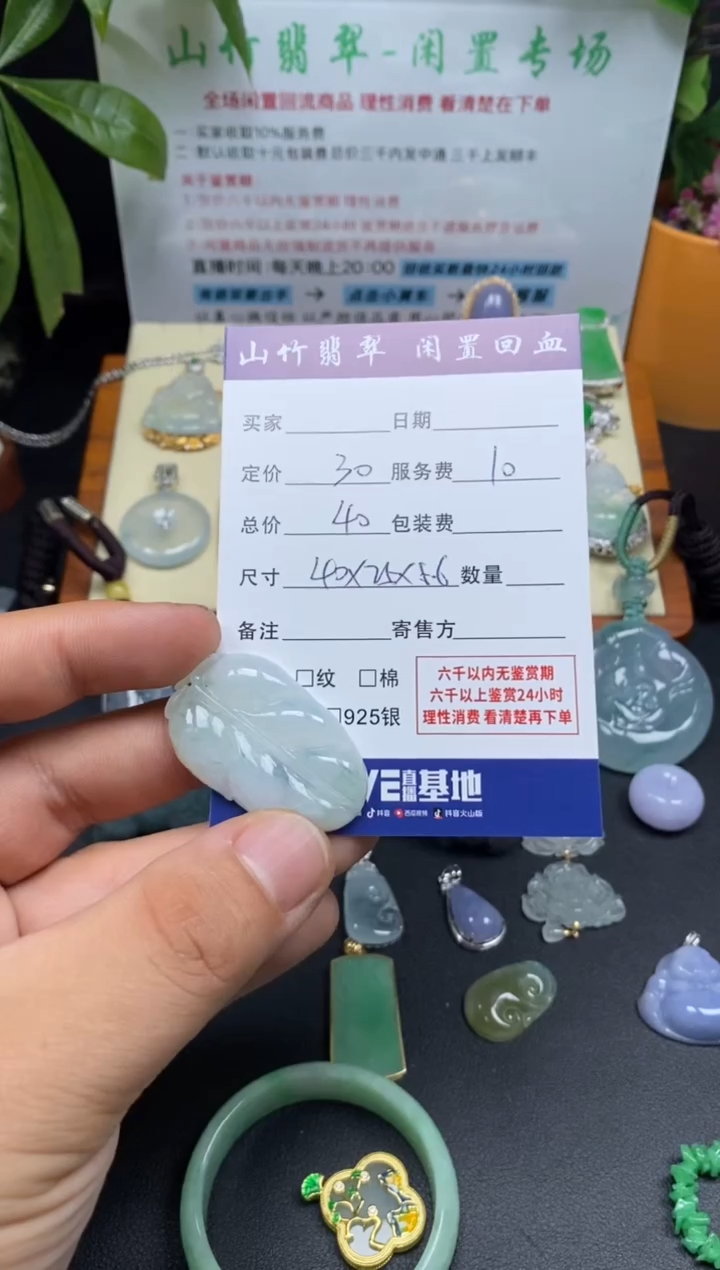颈饰未镶嵌翡翠3001784