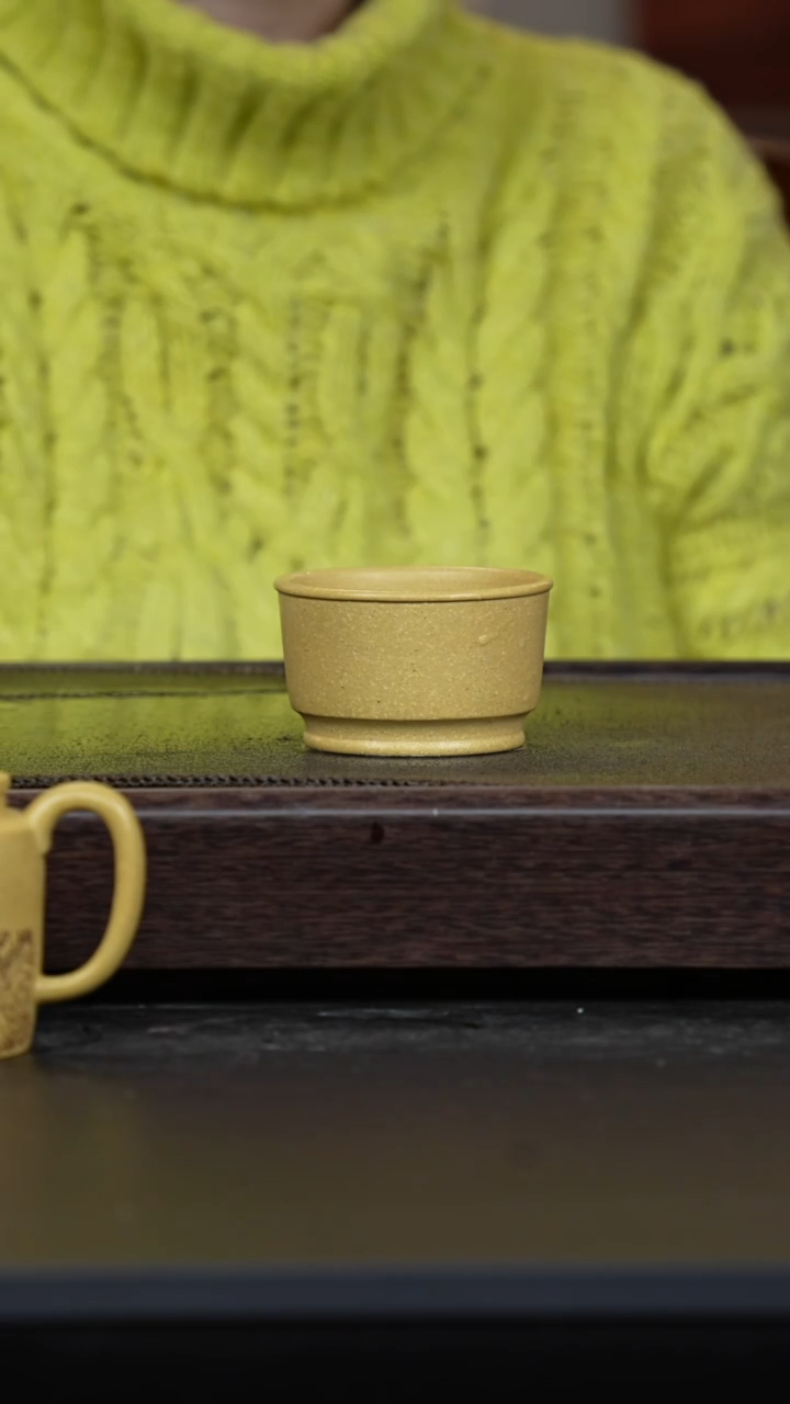 【闪购商品】紫砂茶壶本绿马蹄杯